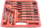 17pc Sds Plus Rotary Hammer Bits Drill Bit   Chisel Groove Concrete