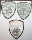3 California Highway Patrol Chips Ca State Trooper Police Patch Set