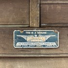 Vintage Union 6 Drawers Wood Machinist Chest Tool Box Antique Chest Tool Box