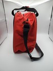 Bowling Bag Ebonite Red Black Handles Carry Strap Single Plastic Ball Holder