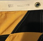 Vintage Hand-sewn Maryland State Flag 3x5 Ft     Cotton     Marstin     Brass Grommets