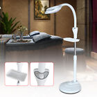 Led Magnifying Lamp Floor Stand 16x Diopter Magnifying Glass Light 110v W  Wheel