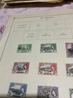 St helena-1949-partial Set Of 10-stamps Qeii 1 2d To 1s On  Album Page-mh- 69