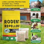 Rodent Repellent Pouches 12 Pack  Mice   Rat Deterrent For Home Car