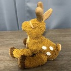 Gund Glisten Reindeer Plush 88007 Brown Deer Stuffed Animal Heart Antlers