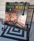 Metal Cookbook Holder Recipe Book Stand For Kitchen  Vintage Scrollwork 