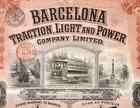 Exotic 1913 Barcelona Traction Light   Power Stock Bond Certificate   40 Coupons
