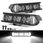 2x 7  Cree Led Work Light Bar Flood Spot Combo Offroad Driving Light Utv Atv Sxs