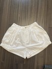 Women 100  Cotton Shorts White Paige High Waist Shorts Size 2