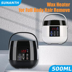500ml Wax Heater Machine For Hair Removal Wax Melting Warmer Pot With Lcd Temper