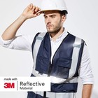 Hi Vis Reflective Safety Vest For Men And Women  Us Ansi isea 107