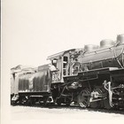 Grand Trunk Western Railroad Train Engine Locomotive No  8314 Antique Photo