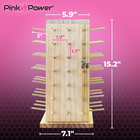 84 Spool Thread Holder   rotating Wooden Rack For Sewing  Embroidery  Crafts  Diy