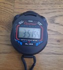 Multi-functional Handheld Anytime Sports Black Stopwatch