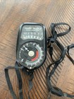 Vtg Weston Master Ii Universal Exposure Light Meter Model 735  W  Leather Case