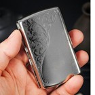 Metal Cigarette Case Holder Box Tobacco Storage Case Portable Pocket