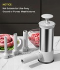 Sausage Stuffer Machine Manual Vertical Sausage Maker Kit 2 2 Lbs Tool