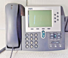 Lot Of 2 Cisco -7960   7961   Series Ip Phones - Dark Grey - New No Box