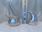 Vintage Becht   Hartl B h Sterling Silver Cream And Sugar Set