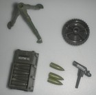 1984 Vintage G i  Gi Joe Lot 3 75 Arah Mountain Howitzer Cannon  complete Read 