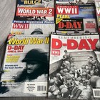 World War Ii  Wwii History Magazine Lot Of 18 Preowned Various Years Vintage