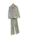 Vintage 70s Women   s Western Beaded Disco Suit Pants Jacket Set Southwest