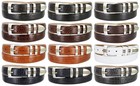 Milan Men s Belt Genuine Full-grain Cowhide Leather Designer Dress Belt 1-1 8 
