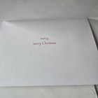 Vintage Christmas Card Cute Mouse Sleeping In Ornament Box Under Tree