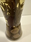 Chili Pepper Infused Vinegar Decorative Glass Bottle 14  Tall