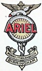 Ariel Works Ltd Bournbrook Birmingham Toolbox Vinyl Sticker Plunger Frame Sq  4
