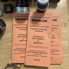 Vintage Minox Wetzlar A Subminiature Camera Made In Germany Lot Film  Lenses Etc