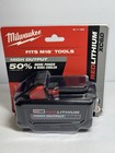 For Milwauk 48-11-1865 6 0 Ah Batteries 18v Xc 18 Volt High Output 2 Pack M18