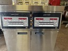Henny Penny Lve-102-ee Fryer -  2  Vats  208v 3 Phase Great Shape 