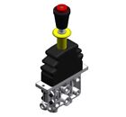 Del Hydraulics D14-1229-99-21  Stackable Feathering Valve- 2 Position  Single-