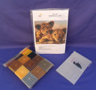Pixelhobby Lion Cubs 9 Baseplate Mosaic Pixel Art Kit  9bp55 15  X 12  New