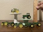 Vintage John Deere Mini Diecast Tractor Lot Of 7