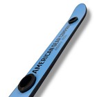 4 Person Shot Ski With Rubber Grommet For 1 5-1 75 Oz Shot Glass- Blue
