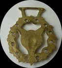 Fox Head   Horse Brass  n4084    back In Stock After A Very Long Time 