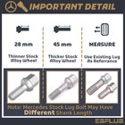 2 Pcs Muti-thickness 5x112 66 6 Mercedes Hub Centric Spacer For Stock Alloy Rim