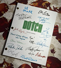 Dutch Script Cast-signed - Autograph Reprints- 128 Pages- Dutch 1991- Ed O neill