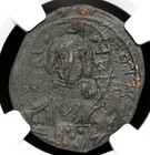 Byzantine  Anonymous Christ Follis  1028-1034 Ad  Class B  Ngc Vf