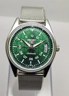 Vintage Seiko 5 Automatic Men Steel Day Date 17 Jewel Refurbished Japanese Wrist