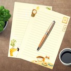 New 36 Pcs Writing Paper And Envelopes Set Warm Cute Cat Themed Stationary Set