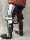Steel Medieval Warrior Lerp Armor Full Leg Set Knight Greaves Armor Cosplay