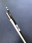 Advanced 4 4 Violin Bow Carbon Fiber Bow Ebony Frog Natural Horsehair Bow