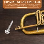 Durable Abs Plastic Trumpet Mouthpiece For Beginners Replacement Accessory
