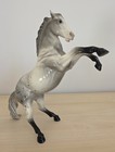 Breyer Traditional Model Horse King Fighting Stallion  32 Glossy Gray Appaloosa