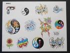 Vintage Tattoo Flash Sheets - Official Tattoo Brand  - Lot Of 5 Sheets