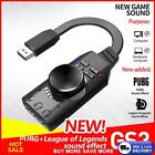 Gs3 7 1 Channel Sound Card Converter Adapter External Usb Audio 3 5mm Headset