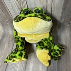 Retired Ganz Webkinz Lil Kinz Green Spotted Bullfrog Hs114 - Plush Only  No Code